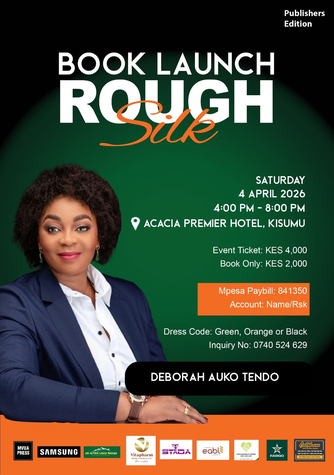 Rough Silk book launch